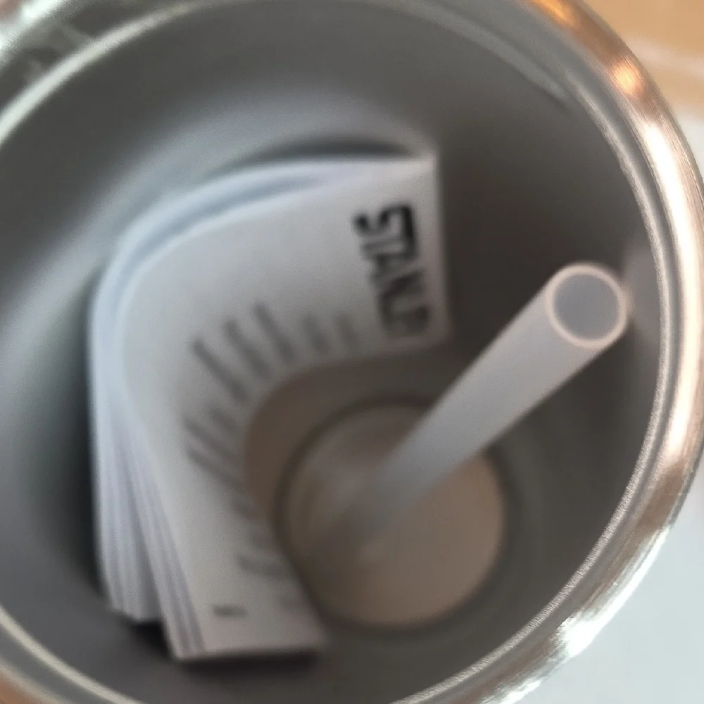 Stanley 30 oz Stainless Steel Ice Flow 2.0 Flip Straw Tumbler Rose Quartz - Picture 7 of 8